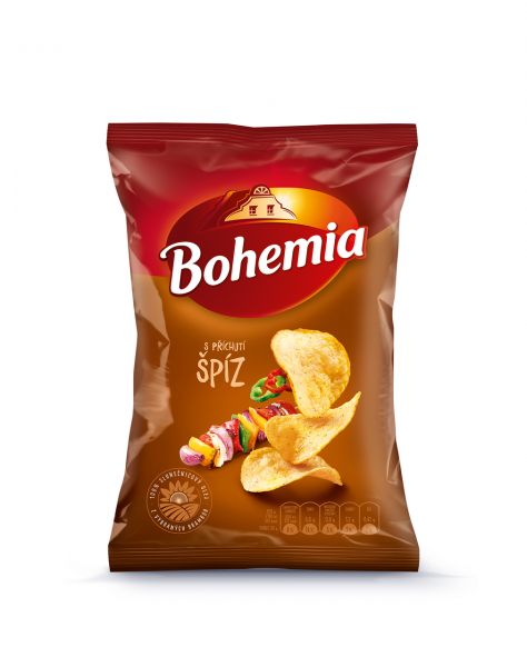 Bohemia Chips Spíz - Schaschlik Spieß Chips