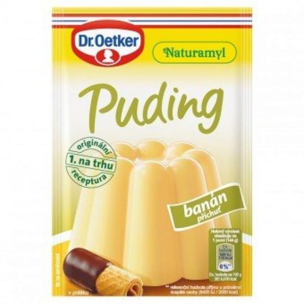 Puding Banán - 3er-Pack - Bananen Pudding