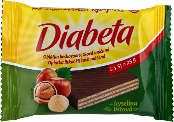 Diabeta Schokowaffeln mit Haselnuss