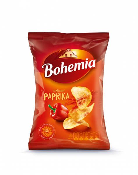 Bohemia Chips Paprika - Paprikageschmack