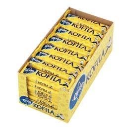 Kofila tyčinka Kofila Packung Schokoriegel mit Kaffeegeschmack