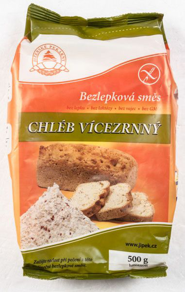 Jizerské pekárny Směs na vícezrnný chléb bezlepková - glutenfreie Mehrkornbrot-Mischung