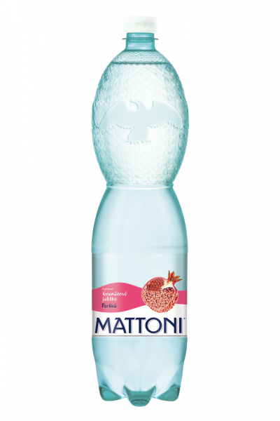 Mattoni perlivá minerální voda Granátové jablko - Mattoni Mineralwasser - Granatapfel