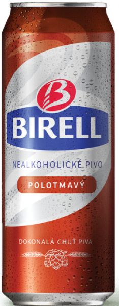Birell polotmave - alkoholfrei halbdunkel - 1524