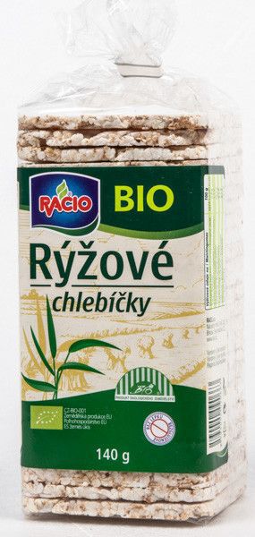 Racio Chlebíčky rýžové BIO - Racio Reisbrot BIO