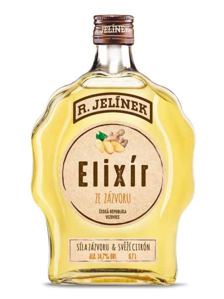 Jelinek Elixir ze Zázvoru - Ingwertrank 0,7L