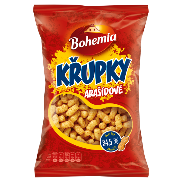 Bohemia Krupky Arasídové - Erdnussflips