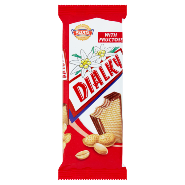 Dialky oplatky DIA Waffeln mit Erdnussgeschmack