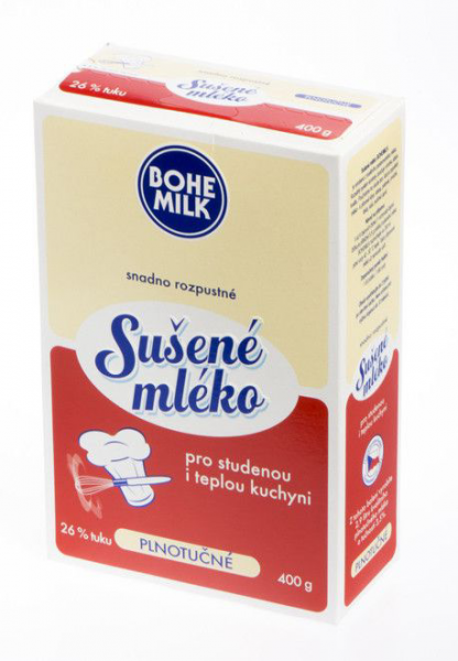 Susené mléko 26% - Trockenmilchpulver