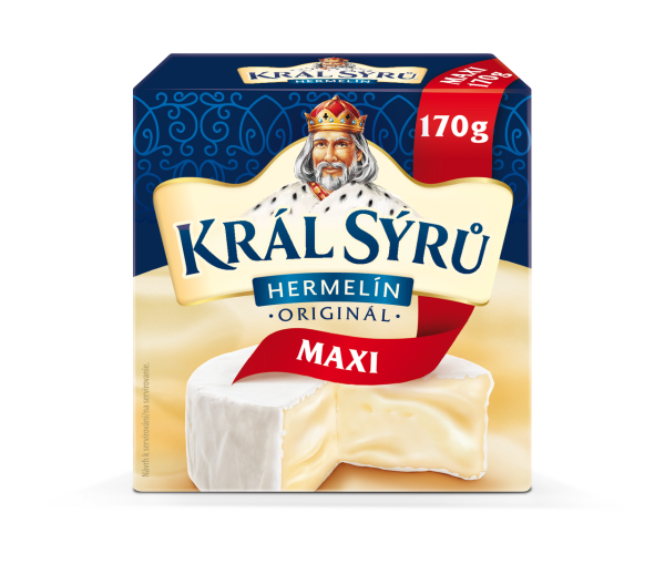 Král sýrů Hermelín Originál Maxi natur 170g