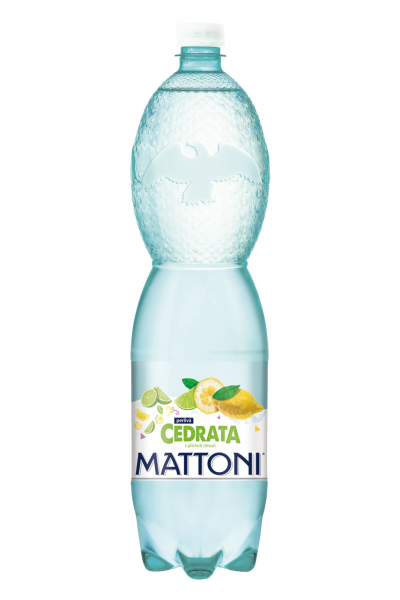 Mattoni perlivá minerální voda ochucená Cedrata - Mattoni Mineralwasser - Zitrusmix