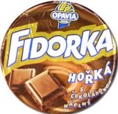 Fidorka Horká Waffeltaler mit Bitterschokolade