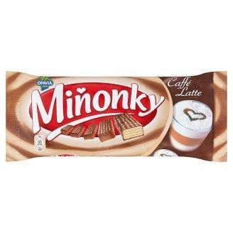 Minonky Caffé Waffeln mit Milch