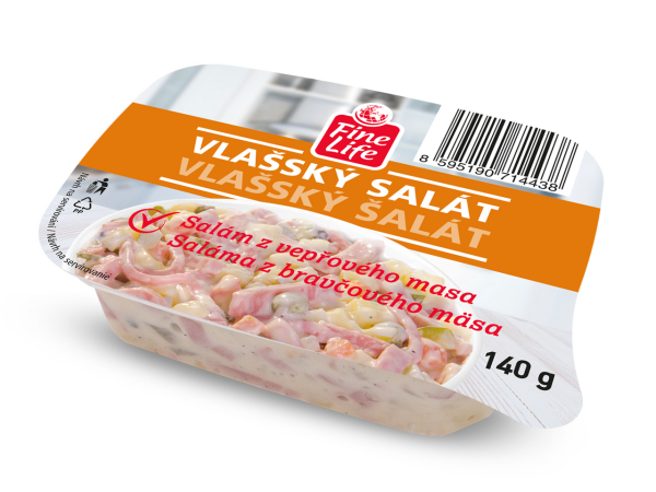Fine Life Vlašský salát Fleischsalat mit Kartoffelstücken