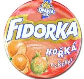 Fidorka Horká s orísky Waffeltaler mit Bitterschokolade und Haselnuss
